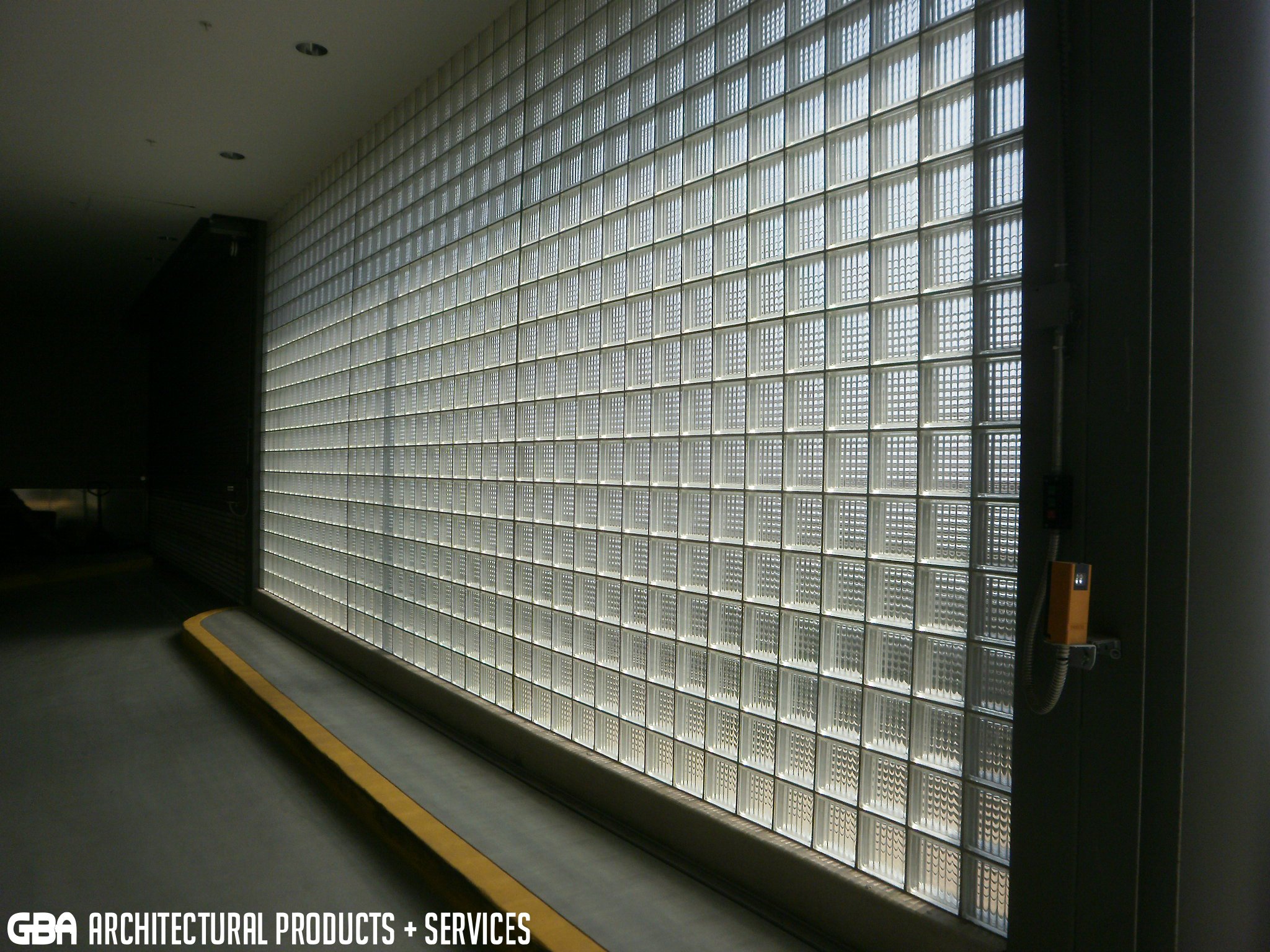 Glass Block Accent Walls